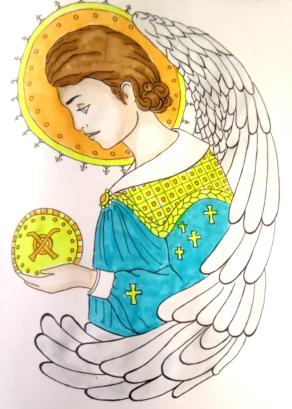     ....L'Angelo con la Sfera dell'Eternità !!! ....