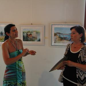 EFFETTO ACQUA, ACQUERELLI E SCULTURE A PALAZZO DUCALE