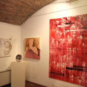 DOPPIO VERNISSAGE A CORTE ISOLANI (BOLOGNA)