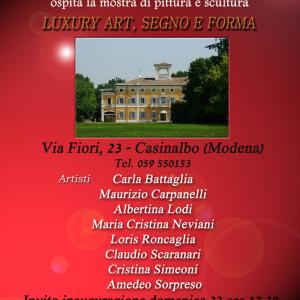 MOSTRA ALLA "MERIDIANA" DI MODENA ,22 DICEMBRE 2013-12 GENNAIO 2014.