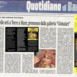 Festival ”GLOBALART International Art”Torre Pelosa, Puglia, Italy Festival ”GLOBALART International Art”Torre Pelosa, Puglia, Italy