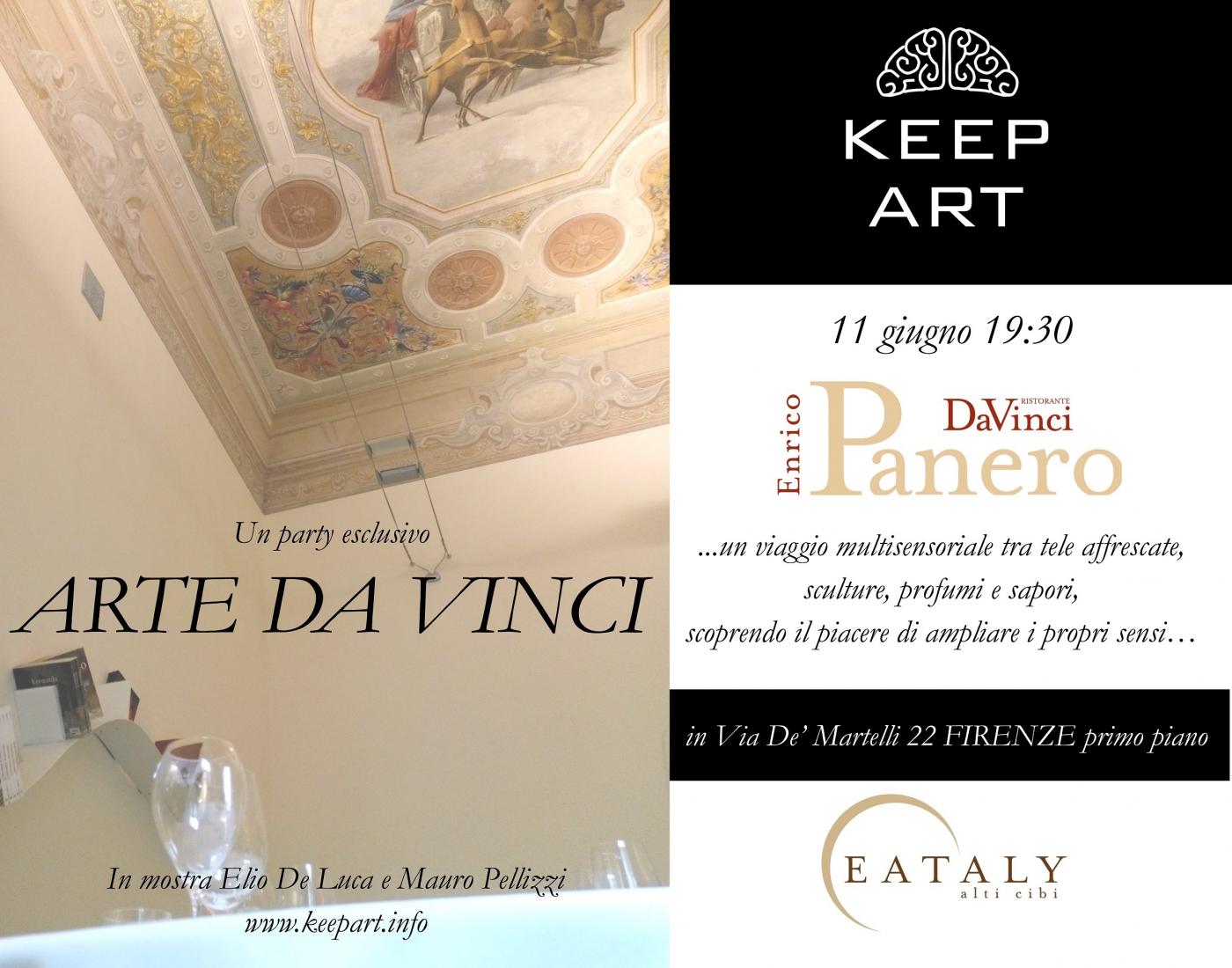 ARTE DA VINCI - Ristorante Da Vinci, Via De’ Martelli 22r, primo piano di EATALY Firenze