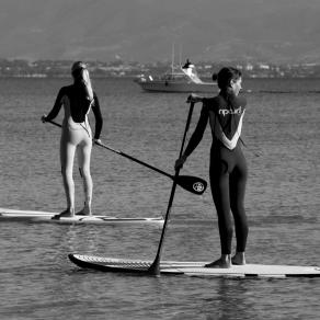 passeggiata sull'acqua