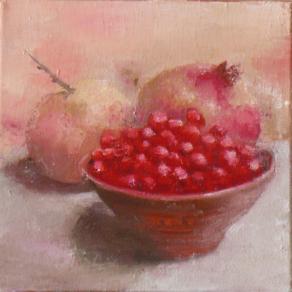 Una tazza di melagrana