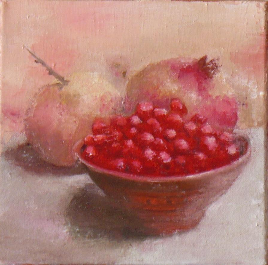 Una tazza di melagrana