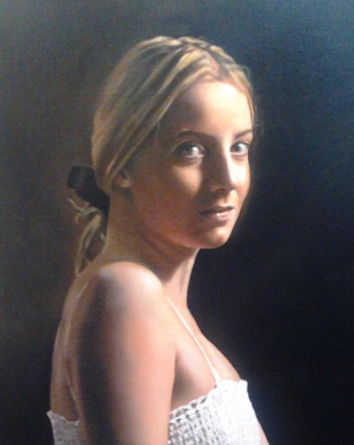 figura seduta (particolare)