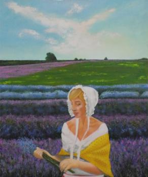 Donna in abiti provenzali