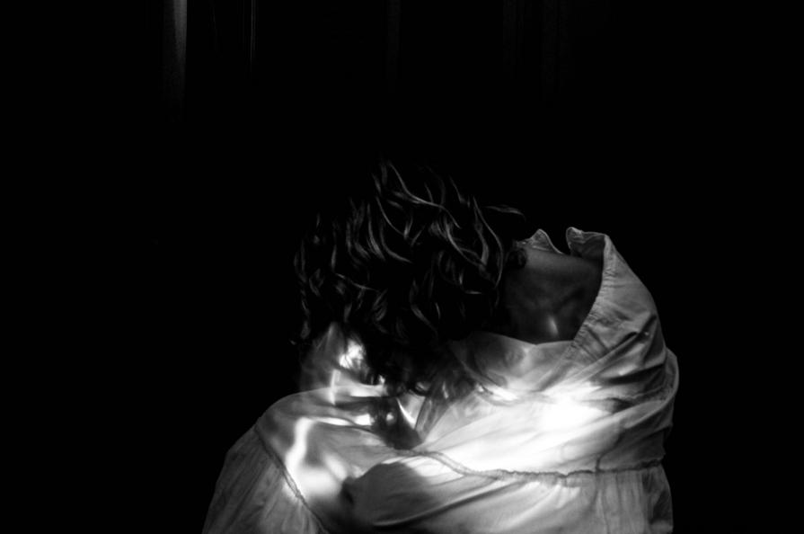 selfportrait - dancing with the lights