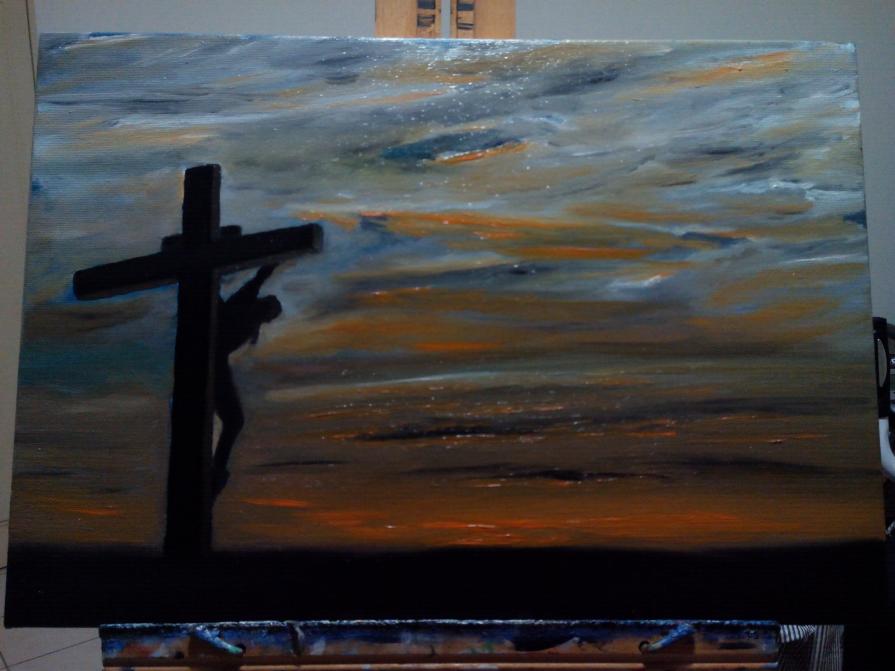 la speranza..opera attualmente in esposizione al museo Diocesano di Piazza Armerina 