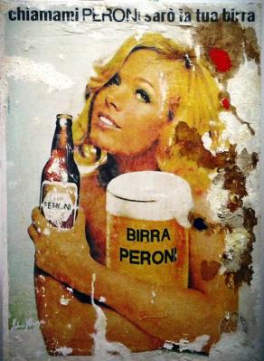 birra PERONI Solvi Stubing 1965  1976 - locandine vintage 