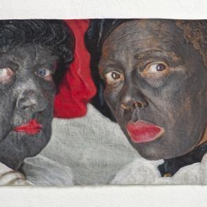 Zwarte Piet felt portraits //1 Zwarte Piet felt portraits //1