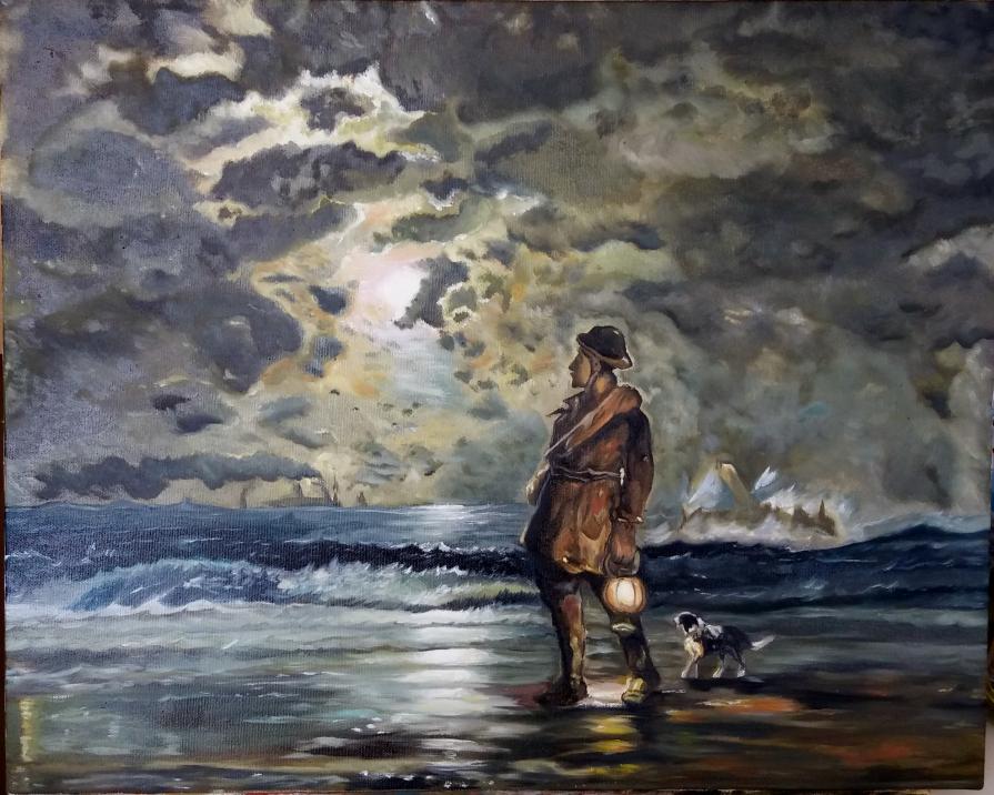 Omaggio a Edward Moran Life Saving Patrol.