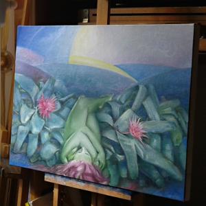 dipinto in esecuzione 