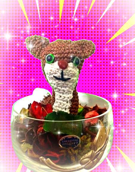 Una simpatica volpe amigurumi...!!!