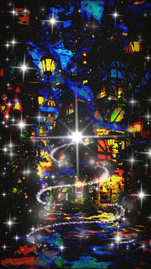 L'oscurità della notte non fa che risaltare la magia delle stelle . . .