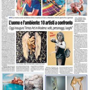 XMAS ART IN MODENA - volti personaggi, luoghi XMAS ART IN MODENA - volti personaggi, luoghi