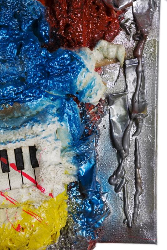 Materia di fantasia. Nuovi collages materiali di Fabrizio Sanna