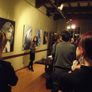 SPLENDIDA INAUGURAZIONE quella di PRESENZE a Modena.