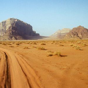 Giordania. Deserto e pietre