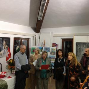 Inaugurazione  nuova sede di EOS Laboratorio delle arti  Circolo Svizzero a Parma