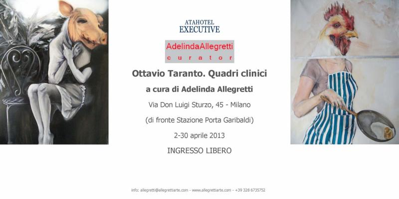 Quadri clinici, Ottavio Taranto, mostra personale Quadri clinici, Ottavio Taranto, mostra personale