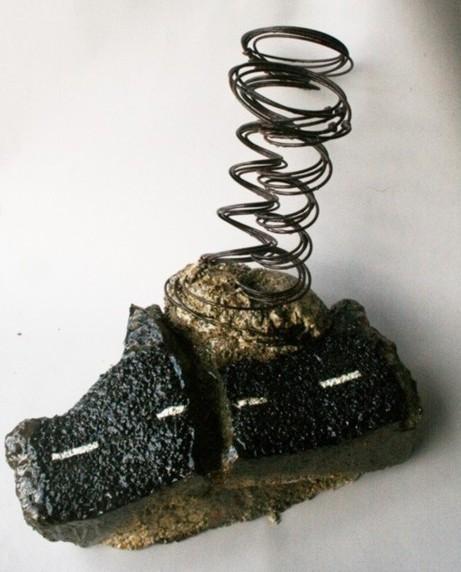  "Le Deleuge" di Giuliano della Rovere è da oggi facente parte della collezione del "Museo del fango" - Messina