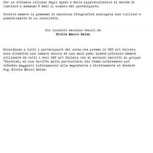 Tra pellicole e Camera Oscura . . .