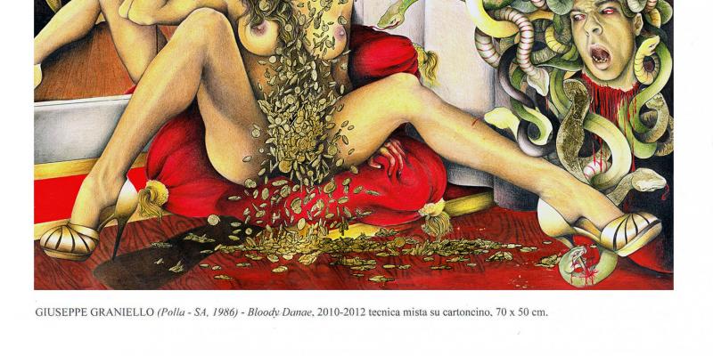 RECENSIONE CRITICA: BLOODY DANAE di Gabriele ROMEO - Pubblicata sul Catalogo-Rivista EXPOART #16 - Febbraio 2013 - In occasione della Iª MOSTRA D’ARTE COREUTICA