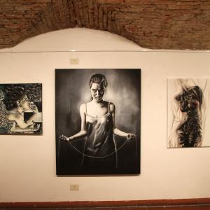 DOPPIO VERNISSAGE A CORTE ISOLANI (BOLOGNA)