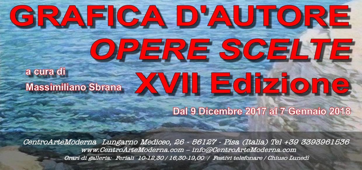GRAFICA D'AUTORE OPERE SCELTE - XVII Edizione al GAMeC CentroArteModerna di Pisa