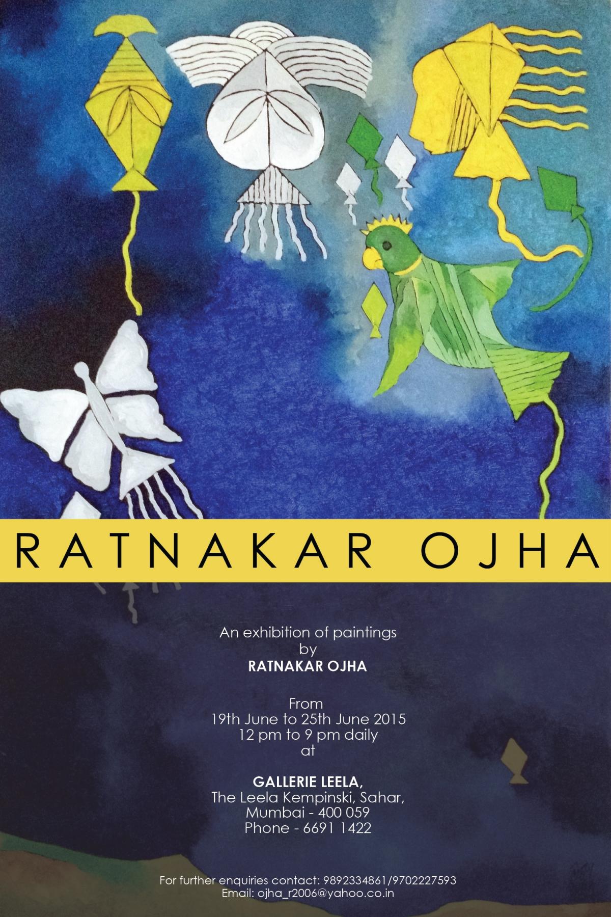 Art Exhibition 'ABSTRACT FIGURATIVE' - Paintings by RATNAKAR OJHA Art Exhibition 'ABSTRACT FIGURATIVE' - Paintings by RATNAKAR OJHA