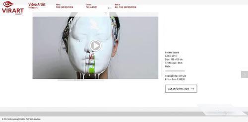 VirArtgallery Video Art Exhibition System