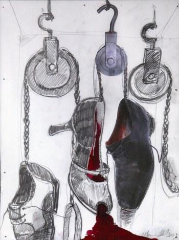 Julia Bornefeld, Scarpette Rosse