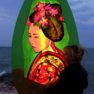 “Verb and image of writing”