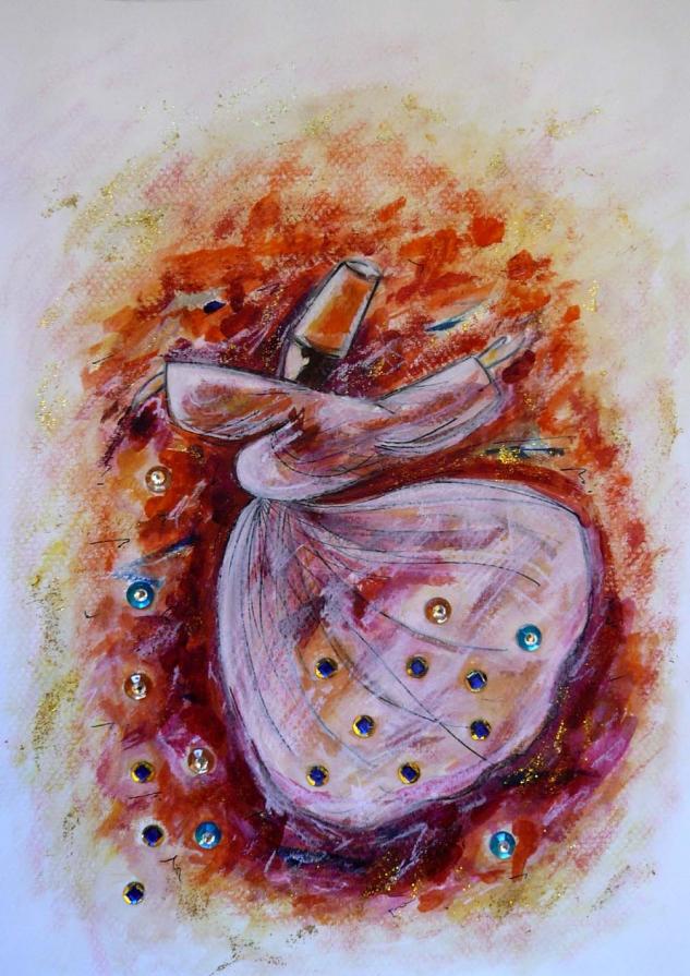 Dervish Dance Illustration