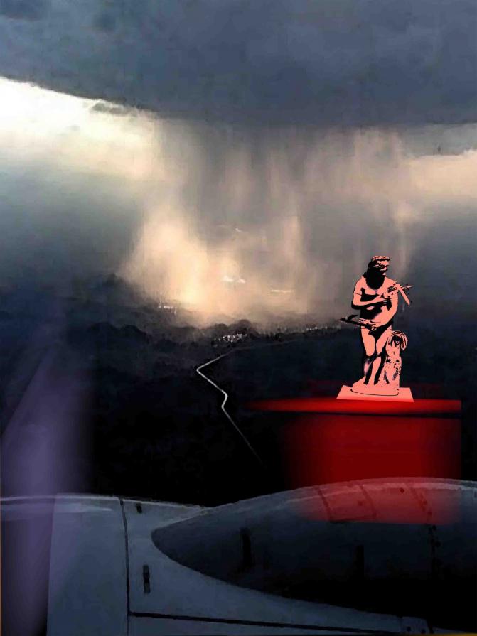 Stay calm is my lord only a thunderstorm