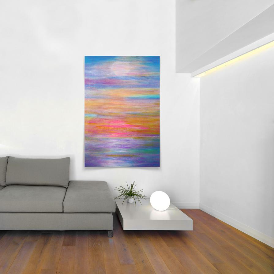 Lambda print on Dibond Diasec mounted