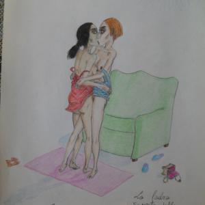 La ladra scoperta dalla proprietaria della casa, n.2