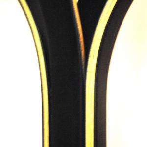 Black Bowl With Stand