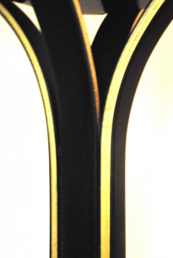 Black Bowl With Stand