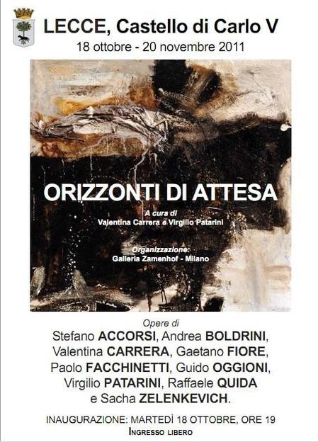 ORIZZONTI DI ATTESA ORIZZONTI DI ATTESA