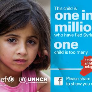 Help children in Syria, with UNICEF & Celeste Prize Help children in Syria, with UNICEF & Celeste Prize