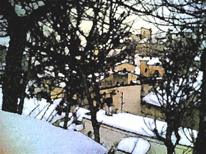 case fuori paese, mezzogiorno