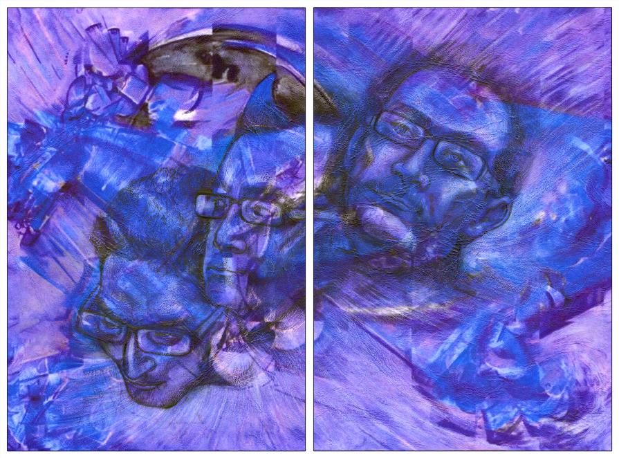 L'Enigma futurista di Samarcanda (dittico)