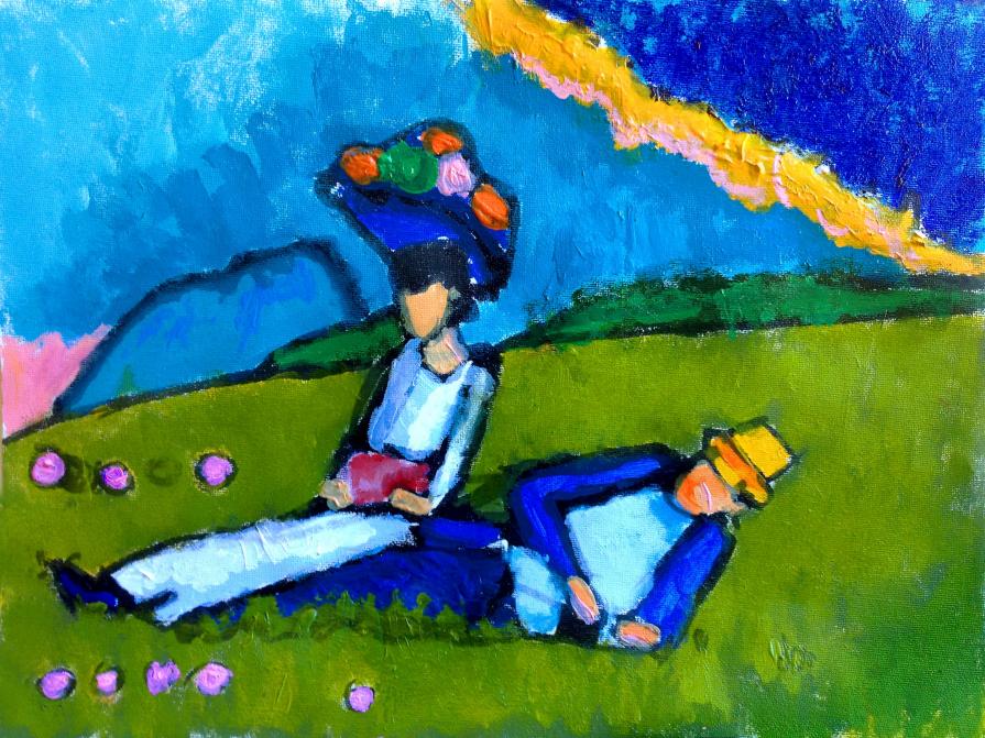 STUDY - Kandinsky, Munter