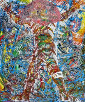 Brain washing of a golem with alpha waves