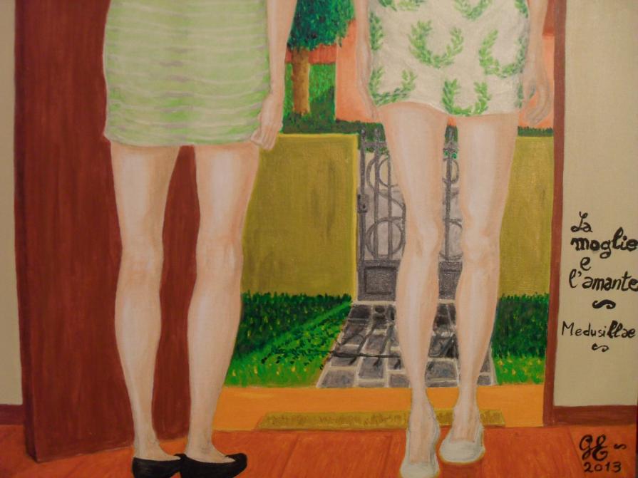 La moglie e l'amante - Medusillae (particolare)