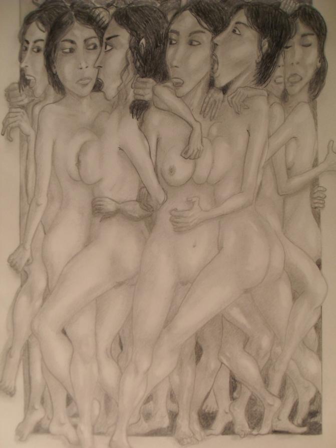 Piccolette lottanti - Al Concorso: Chi esce per prima? (particolare)