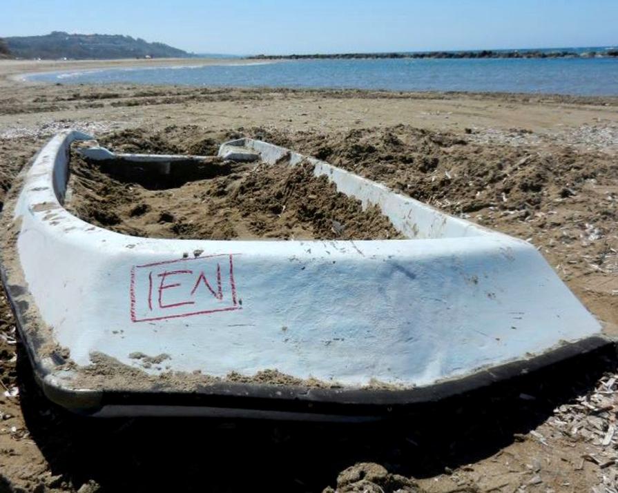 Davanti alla spiagghia