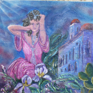 PALERMO: PALAZZO DEI NORMANNI E LA SUA DAMA PALERMO: PALAZZO DEI NORMANNI E LA SUA DAMA